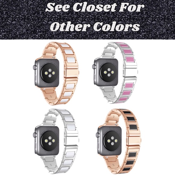 🆕Beautiful Stainless Steel Apple Watch Band - Picture 5 of 8